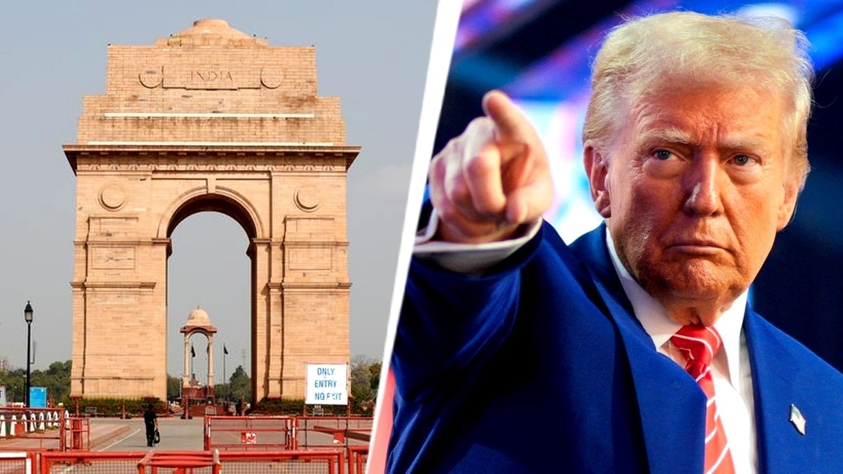 New Delhi's India Gate catches Donald Trump's attention