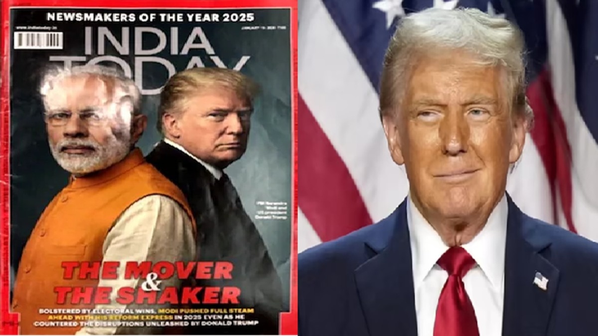 Donald Trump Shares India Today Cover on Truth Social