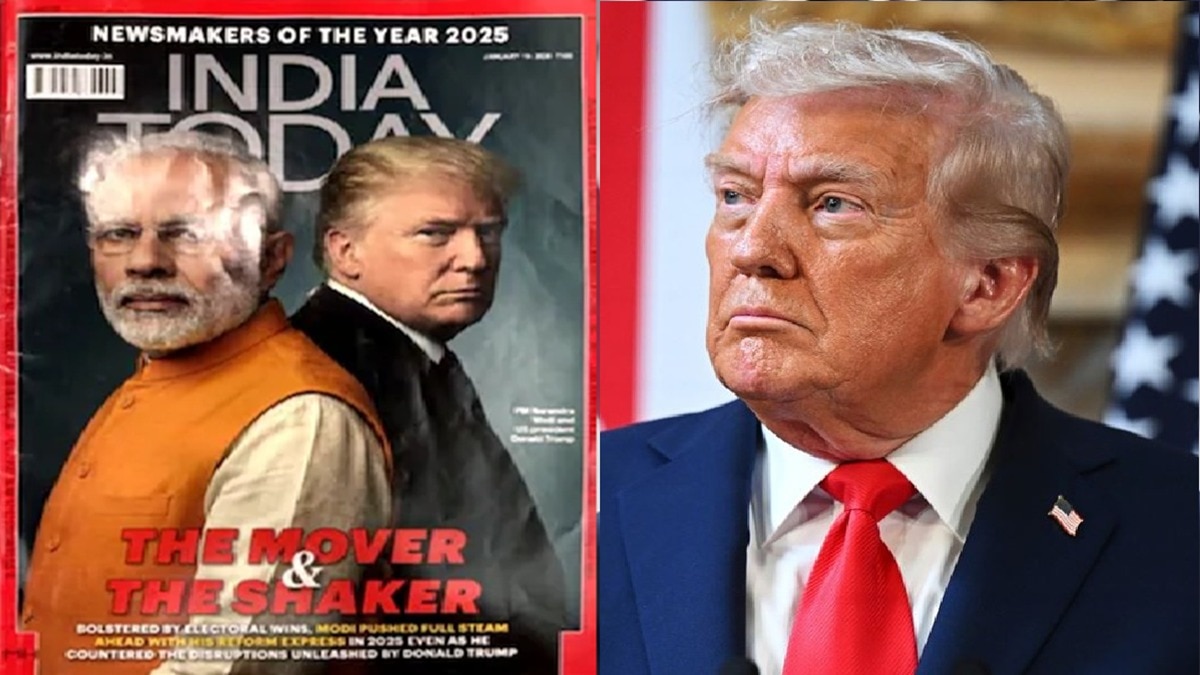 Donald Trump Shares India Today Cover on Truth Social