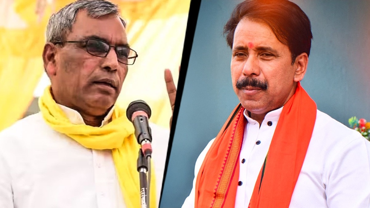 ओपी राजभर और अनिल राजभर के बीच जुबानी जंग तेज हो गई (Photo: ITG)