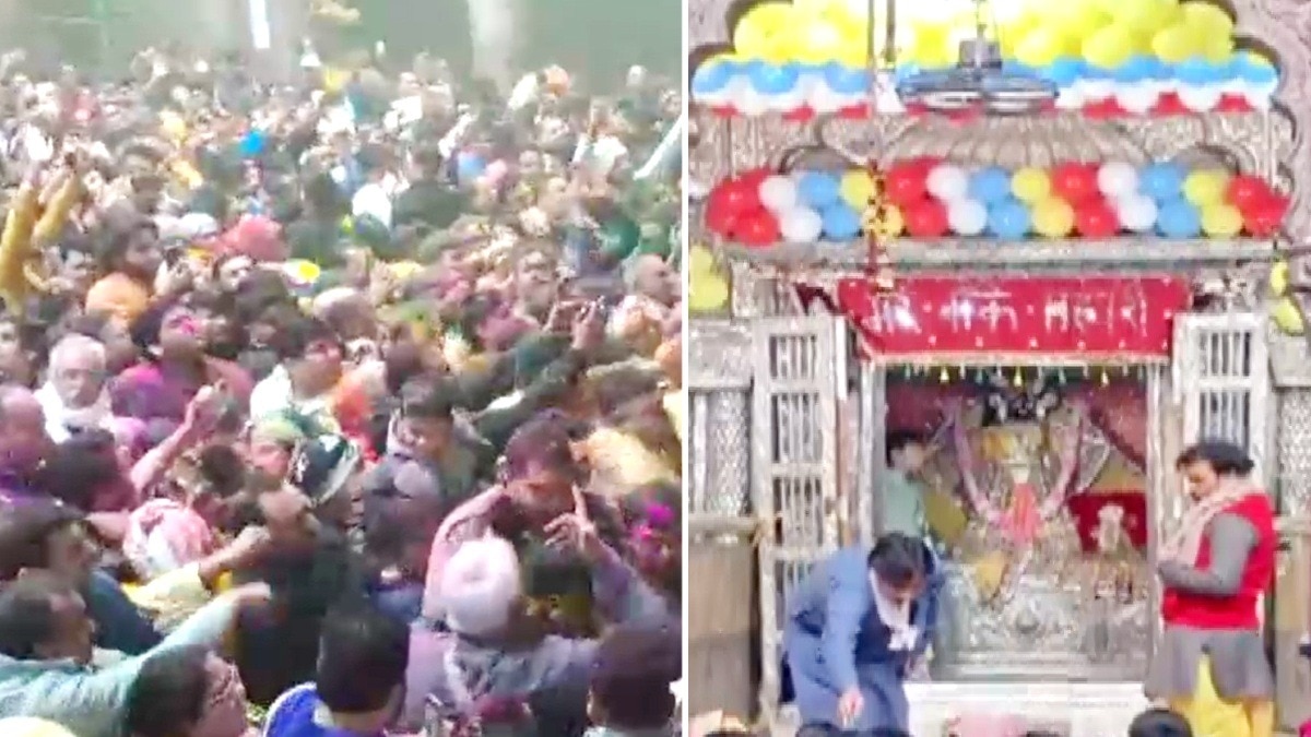 Banke Bihari Temple Railing Controversy