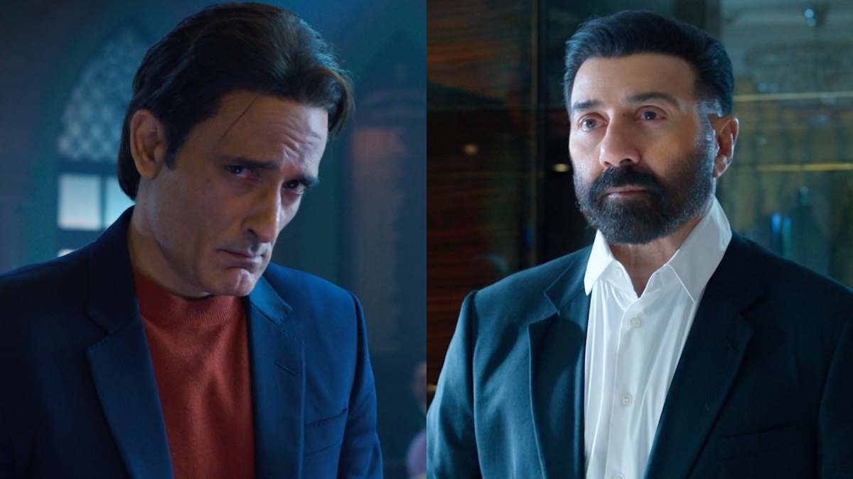 इक्का में सनी देओल और अक्षय खन्ना (Photo: X/@NetflixIndia)
