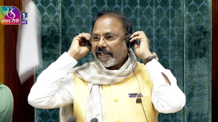 threw paper at Chair suspended for entire session