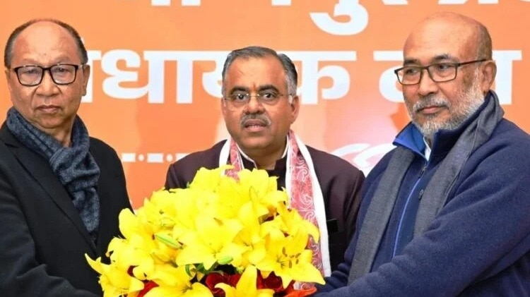 मणिपुर में बीजेपी के नए सीएम होंगे युमनाम खेमचंद सिंह (Photo-X)