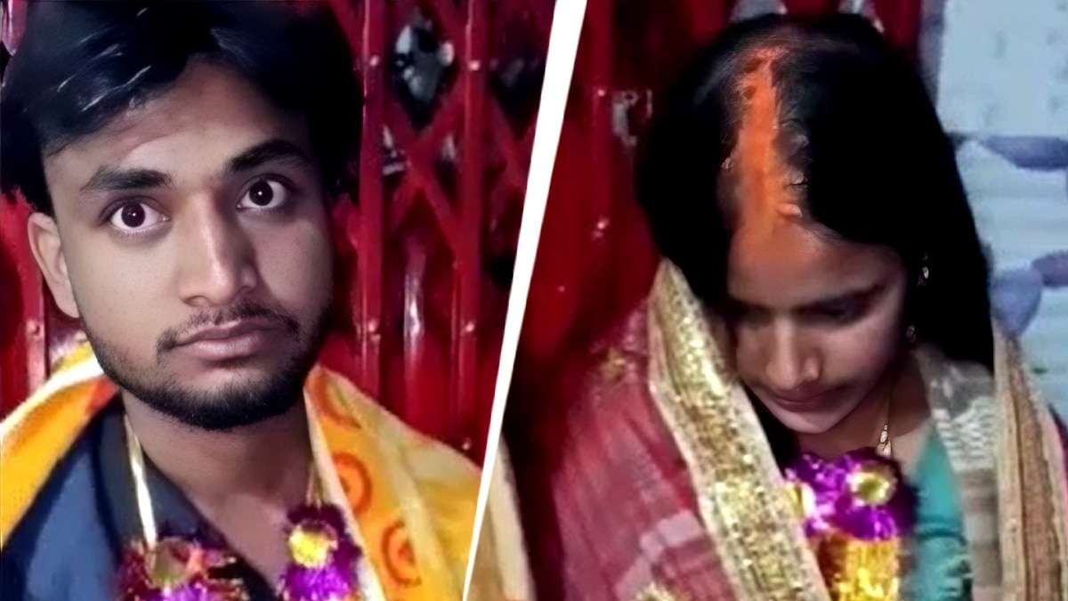 The lover went to meet his girlfriend,villagers caught him and got them married