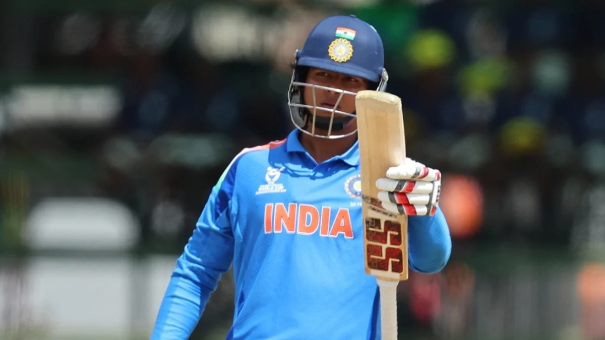 वैभव सूर्यवंशी बाउंसर के सामने कमजोर द‍िखते हैं (Photo: Getty)