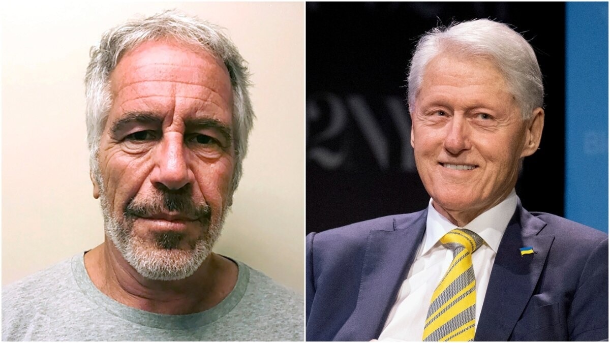 Jeffrey Epstein/Former US President Bill Clinton 