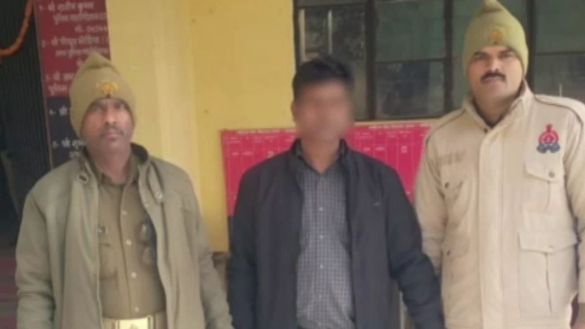 पुलिस ने आरोपी को किया गिरफ्तार. (Photo: ITG)