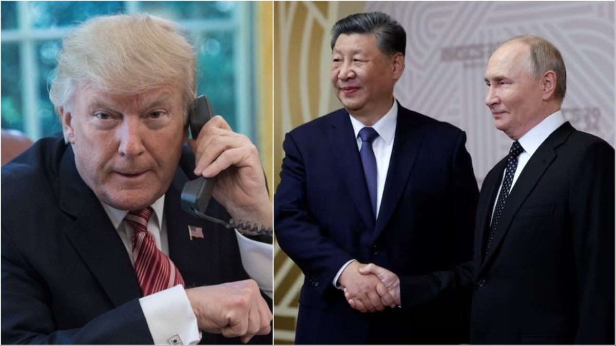 Donald Trump, Xi Jinping, Vladimir Putin