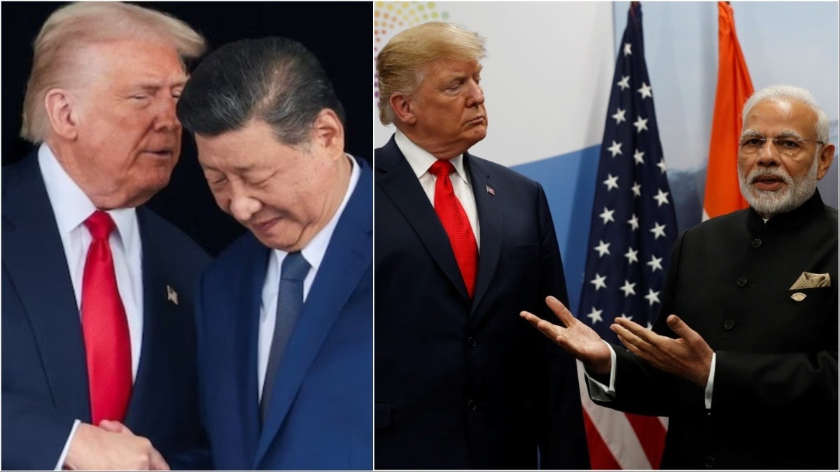 Donald Trump, Xi Jinping, Narendra Modi 