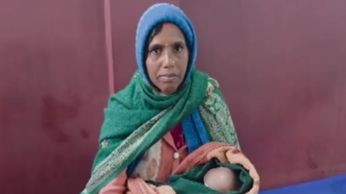 अस्पताल ने नवजात को सौंपने से किया इनकार.(Photo: Screengrab)