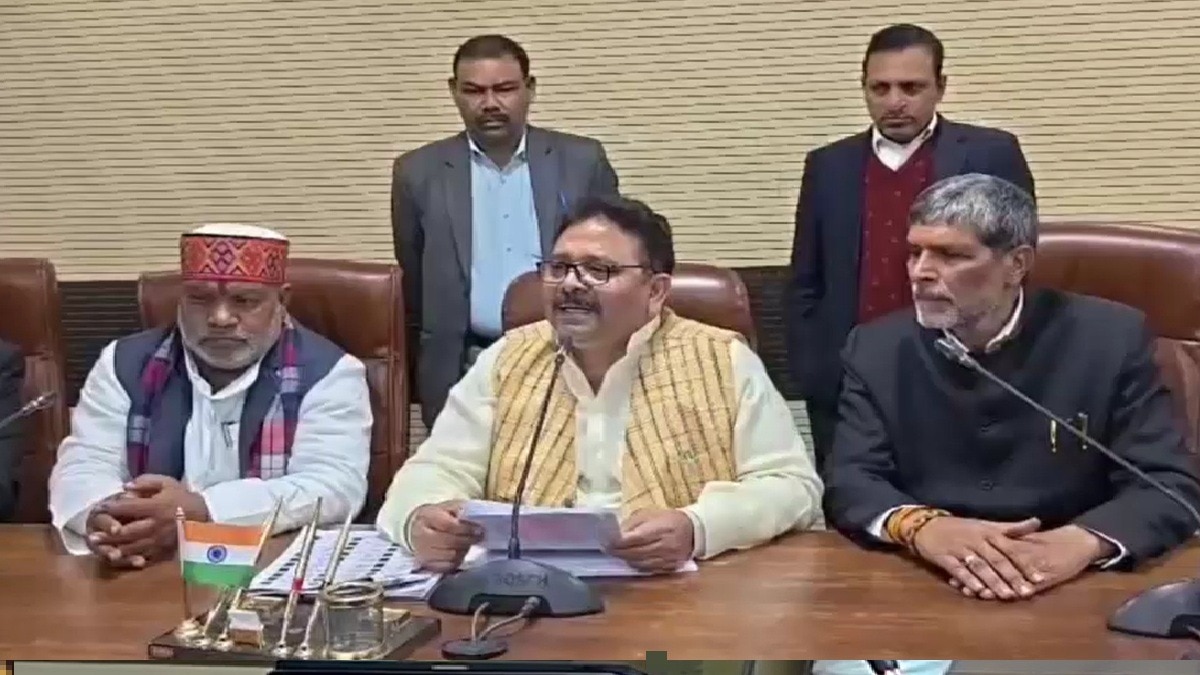 मंत्री रविंद्र जायसवाल (Photo: Screengrab)