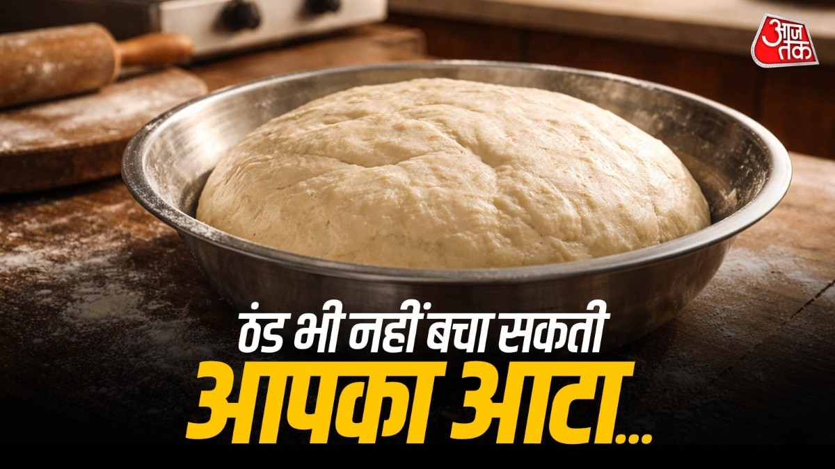 सूखे आटे को आप फ्रिज में रख सकते हैं.(PHOTO:ITG)