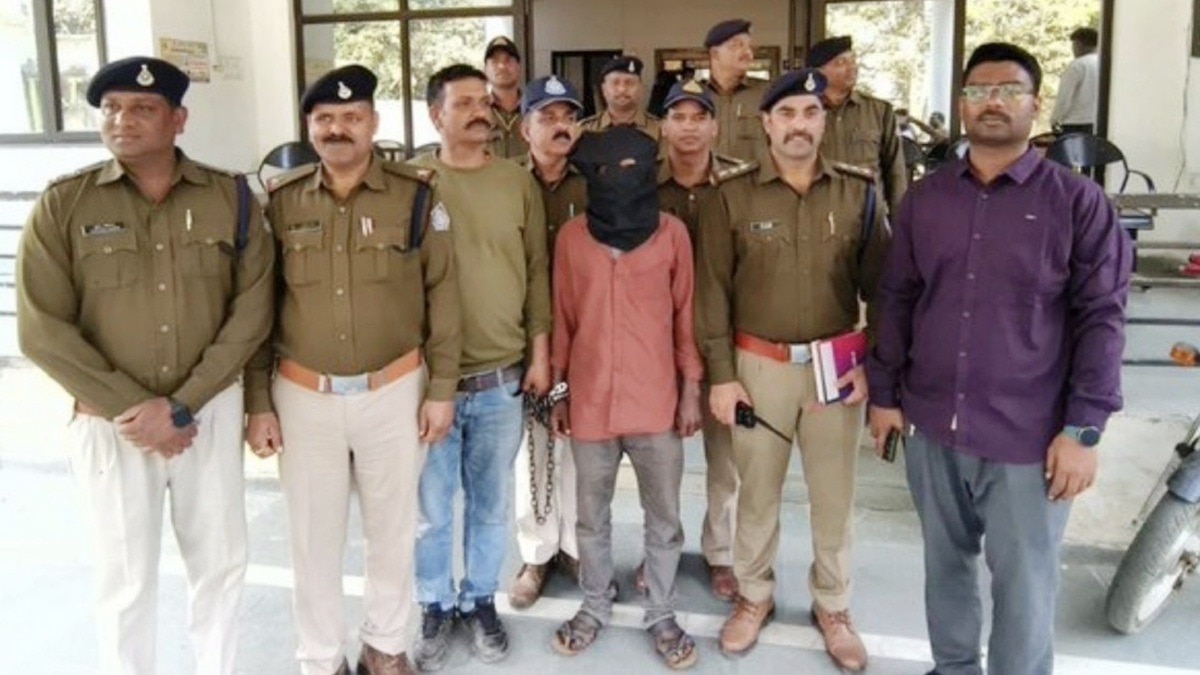 हरौती बाई हत्याकांड में संदीप भलावी गिरफ्तार.(Photo:ITG)