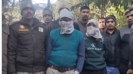 Two wanted criminals held in Delhi
