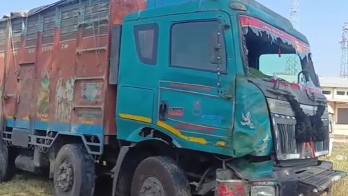 ऑटो के उड़े परखच्चे.(Photo: Screengrab)