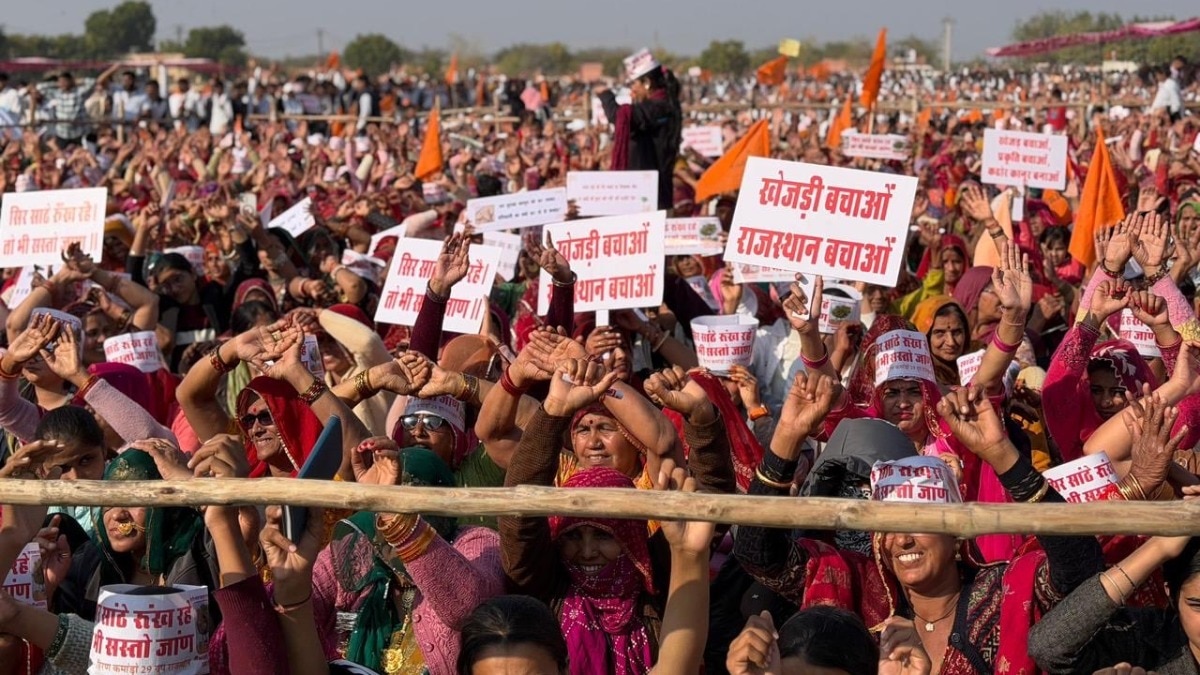  Khejri movement Rajasthan