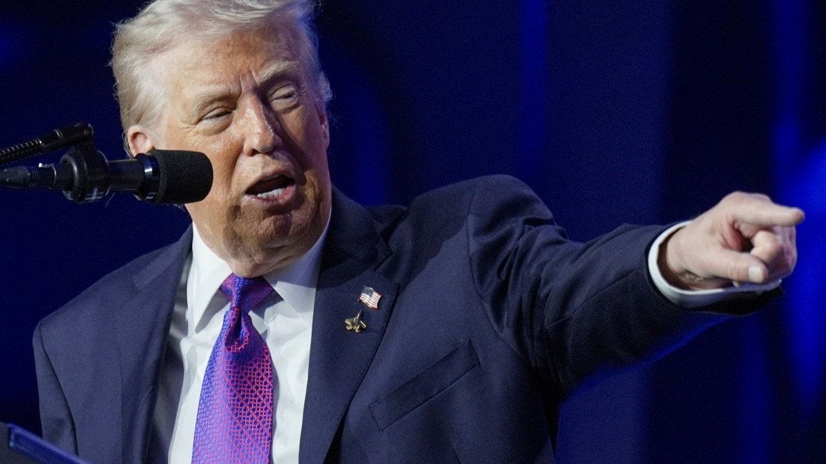 US President Donald Trump 