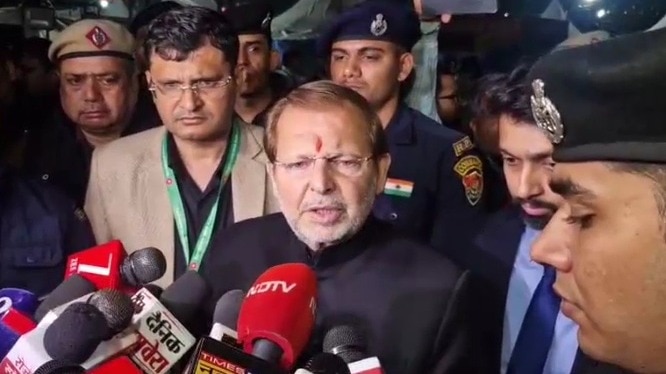 हरियाणा के मंत्री ने सूरजकुंड मेले हादसे को भगवान से जोड़ा. (Photo: ITG)