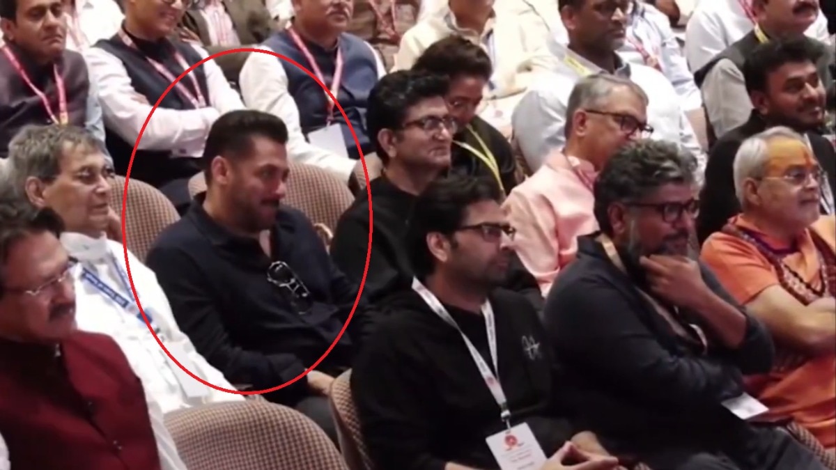 RSS के इवेंट में सलमान खान शामिल हुए. (Photo: ITG)