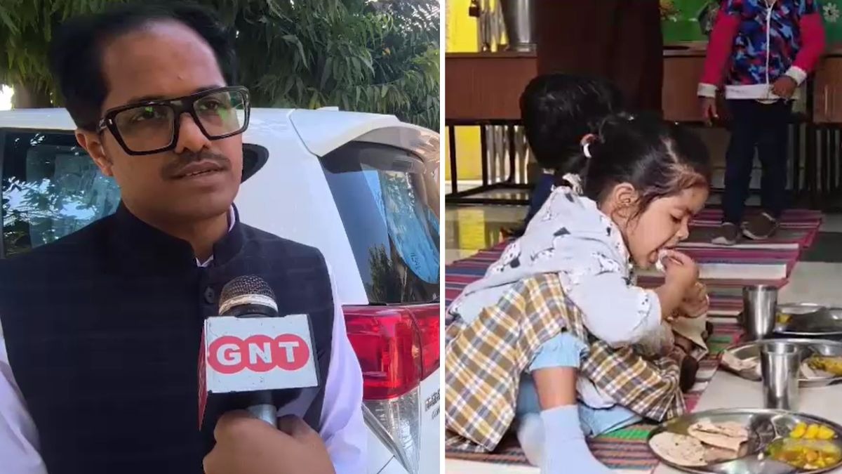 आंगनबाड़ी में पढ़ती हैं IAS पुलकित गर्ग की बेटी. (Photo: Screengrab)