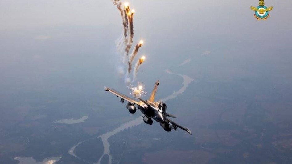 राफेल की स्कैल्प क्रूज मिसाइल (Photo: IAF)