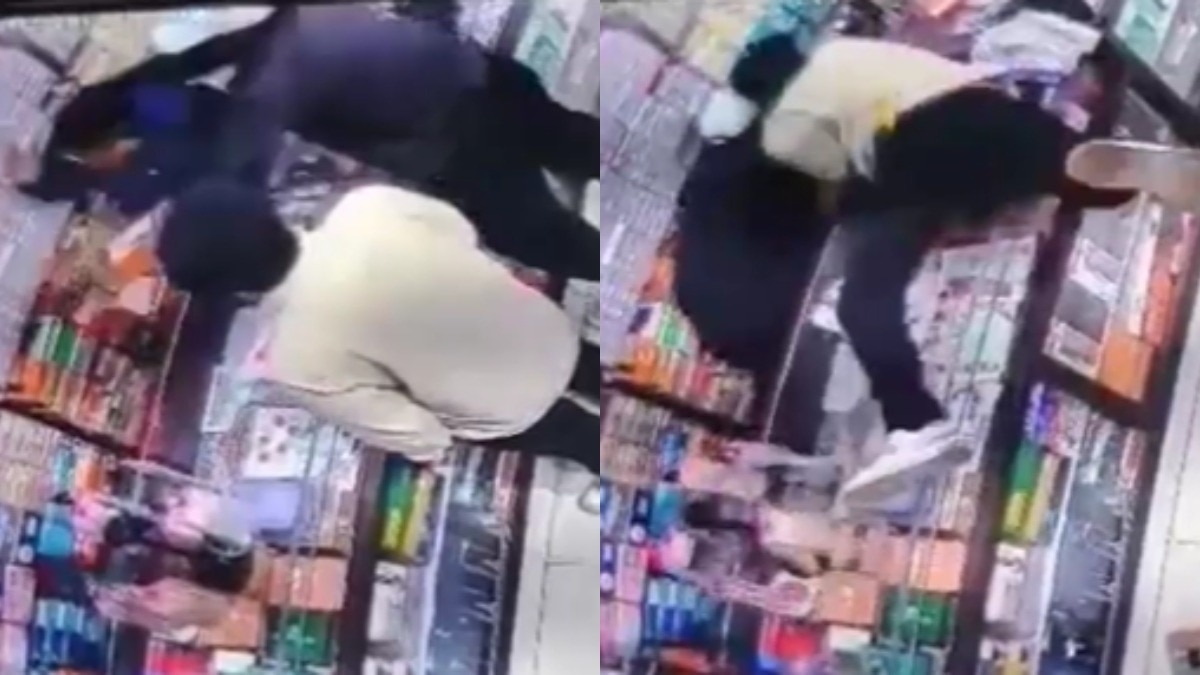 घटना CCTV में कैद.(Photo: Screengrab)