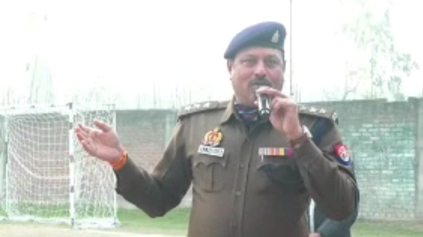 रामपुर के मिलक क्षेत्र के सीओ राजवीर सिंह परिहार . (Photo: Aamir Khan/ITG)