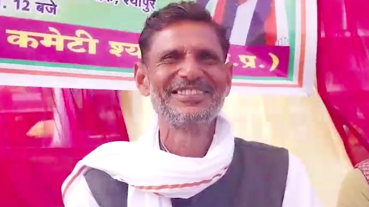 BJP नेता के घर हुई चोरी तो खुश हुए कांग्रेस विधायक बाबू जंडेल.(Photo:ITG)