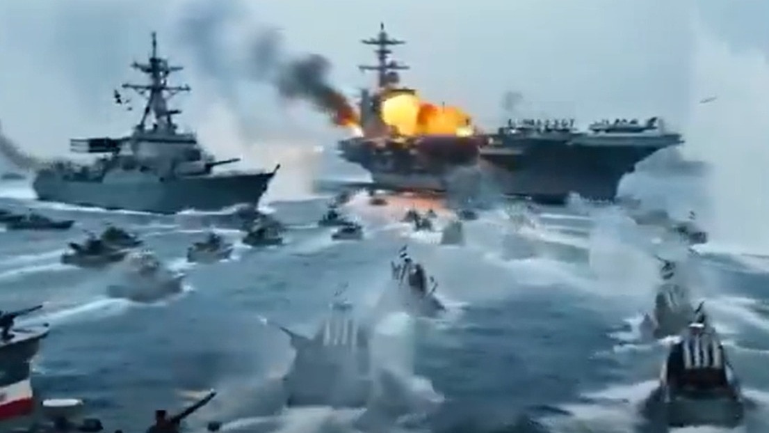 Iran Attack AI Video