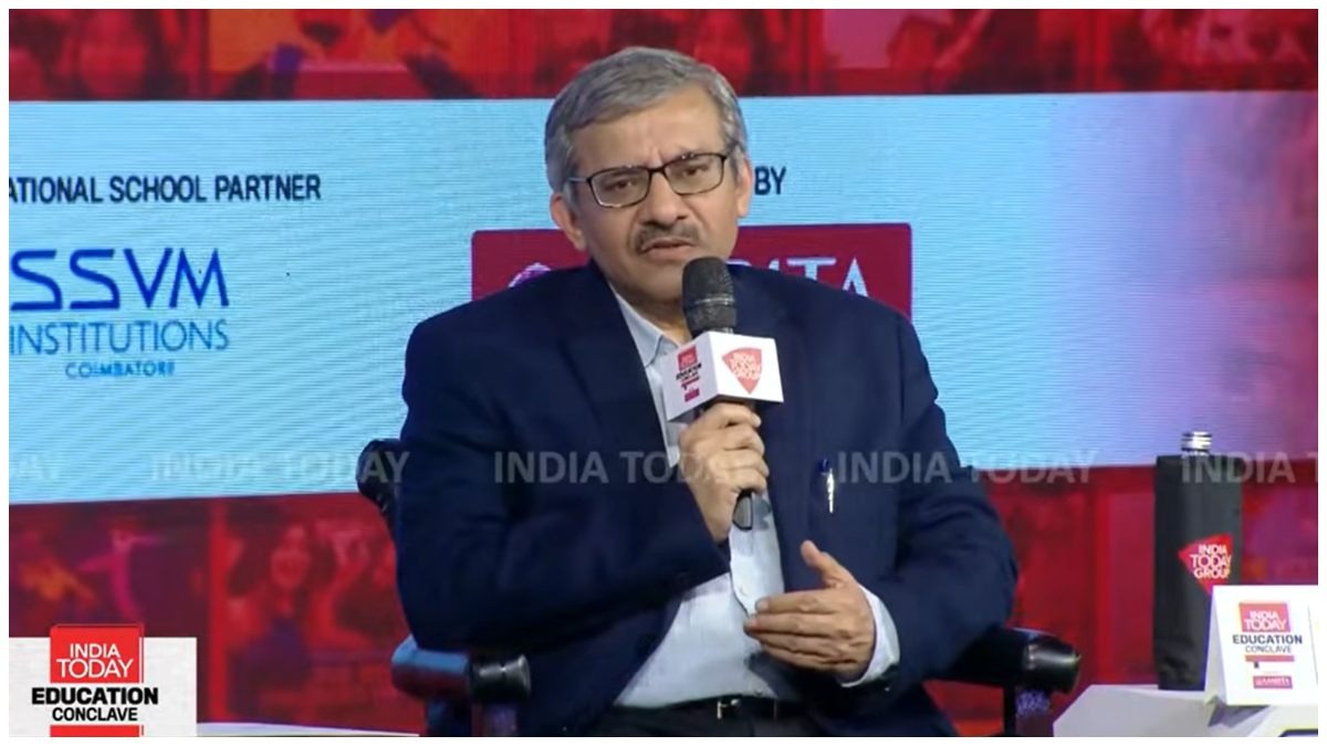 यूपीएससी के चेयरमैन विनीत जोशी ने हायर एजुकेशन को लेकर बात की. (Photo: ITG)