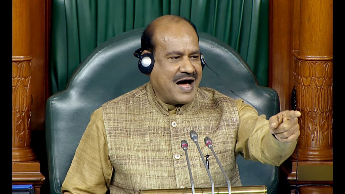 loksabha speaker om birla congress no confidence motion