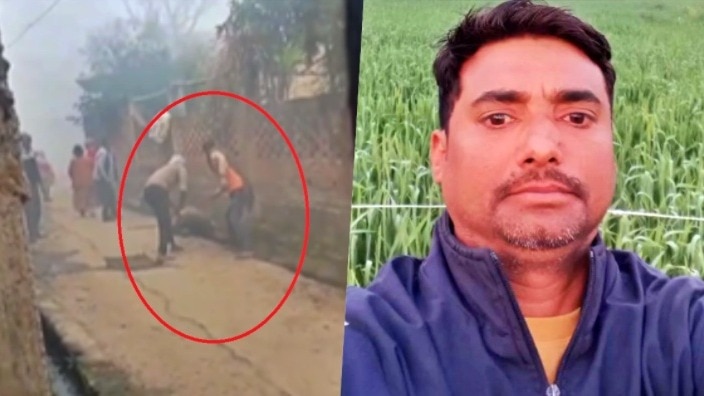 Public murder of youth in Hardoi creates stir (Photo- Screengrab)
