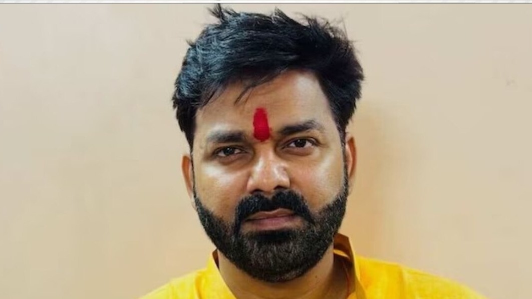 पवन सिंह कोर्ट में पेश हुए. File Photo ITG