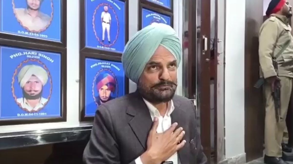 सिद्धू मूसेवाला के माता-पिता ने दिया धरना. (Photo: Screengrab)