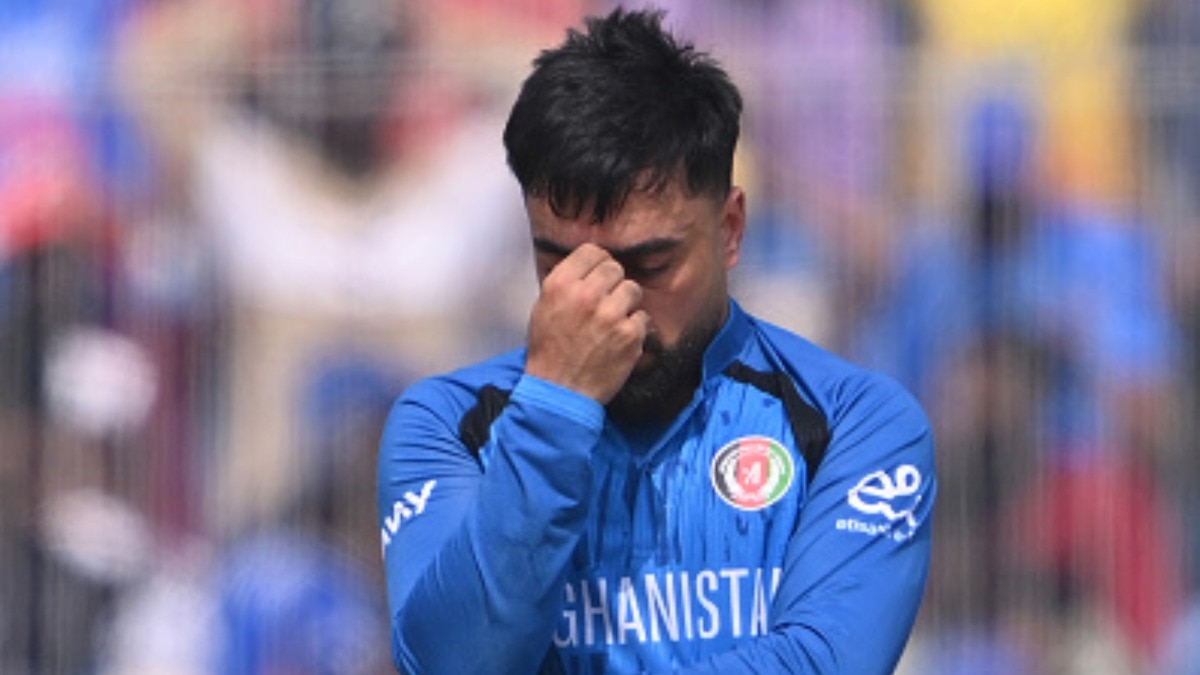 Afghanistan captain Rashid Khan in this frame. (Getty)