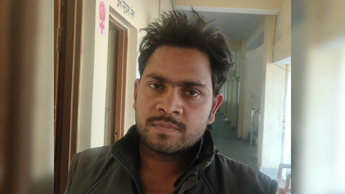 आरोपी अजय शंकर दुबे.(Photo: Anchal Srivastava/ITG)