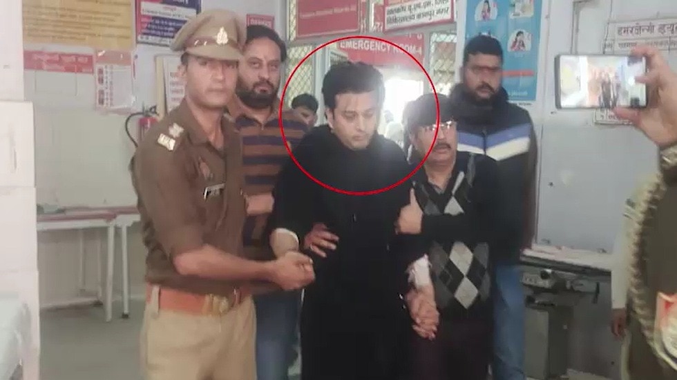लैंबॉर्गिनी हादसे का पुलिस ने बताया पूरा सच. (Photo: Screengrab)