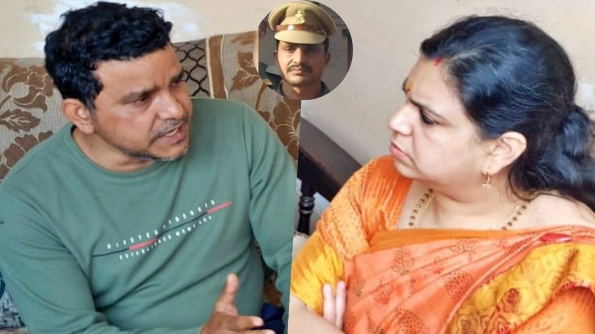 DM Divya Mittal met the family of the deceased in Deoria (Photo- ITG)