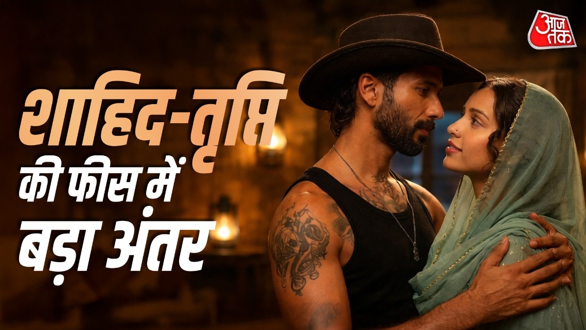 Shahid Kapoor-Tripti Dimri