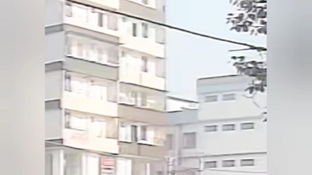 कोचिंग की बिल्डिंग से गिरकर छात्रा की मौत. (Photo: Screengrab)