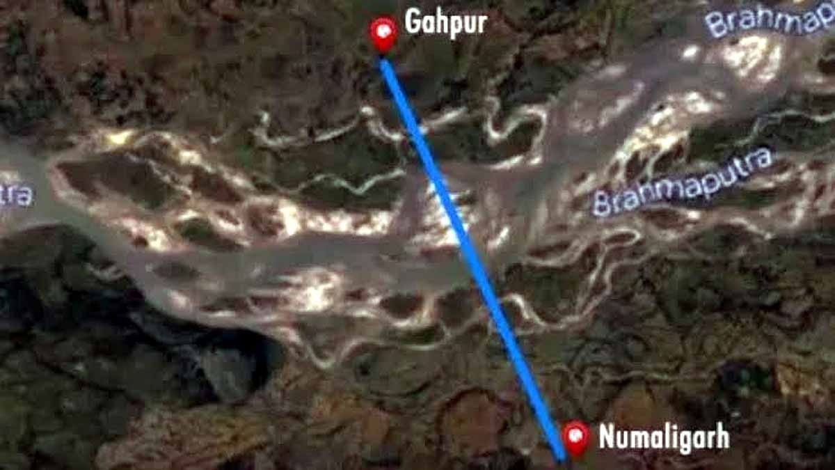 Beneath Brahmaputra Strategic tube Tunnel