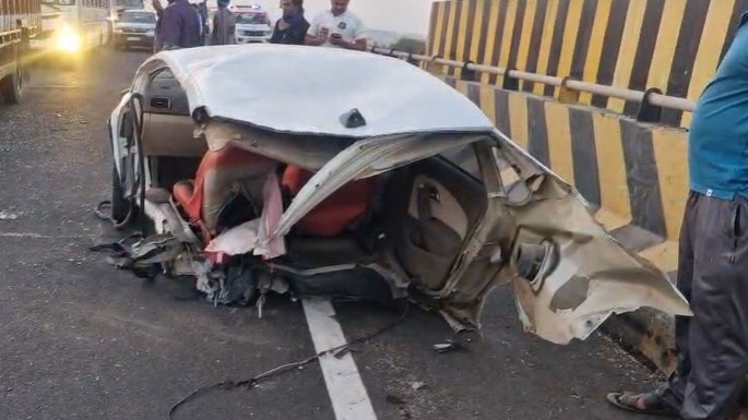 राजकोट के जेतपुर में दर्दनाक हादसा.(Photo: screengrab)