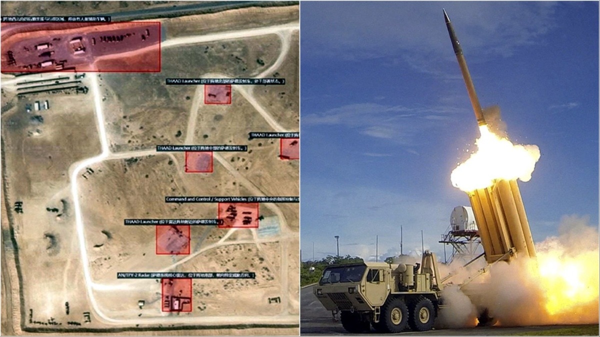 Chinese Satellites Exposes US THAAD Missile location