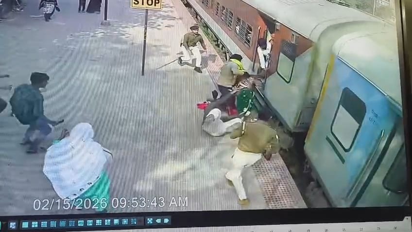 घटना CCTV में कैद.(Photo: Sourabh Kumar/ITG)