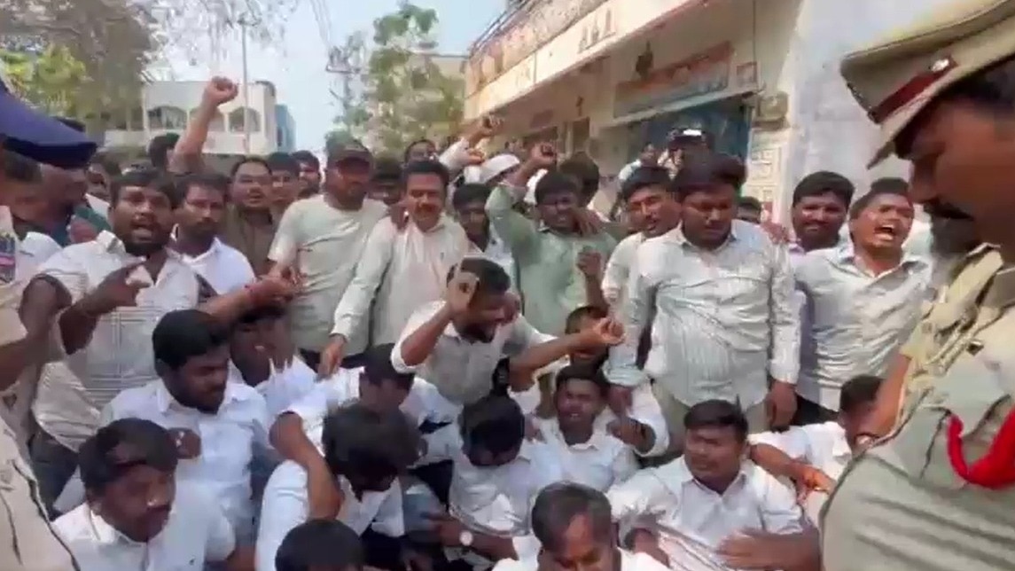 Congress and BRS leaders clash.