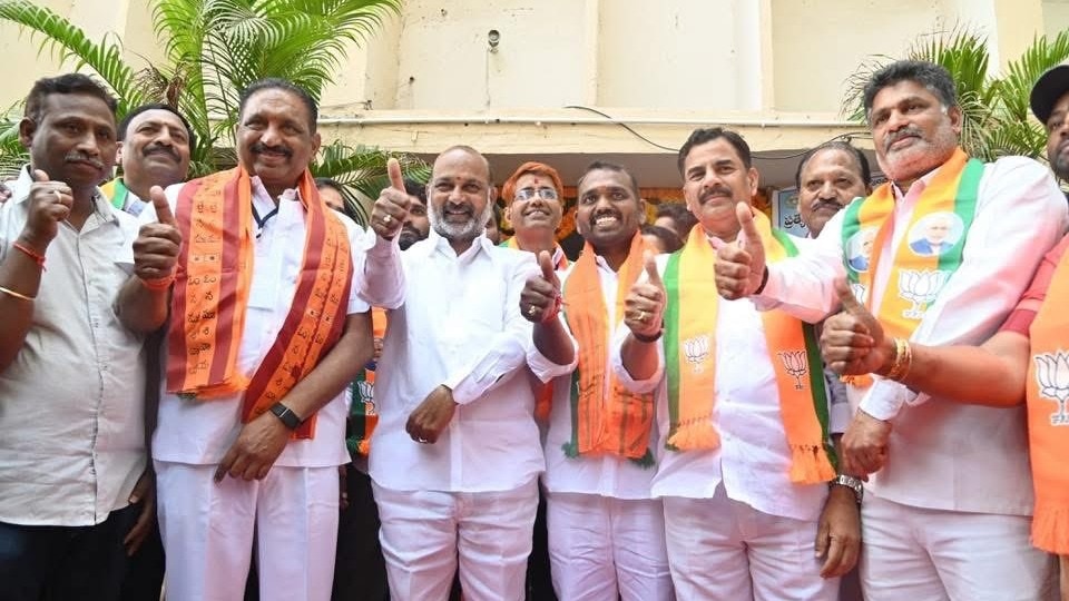 For the first time, BJP became the Mayor and Deputy Mayor in Karimnagar, Telangana