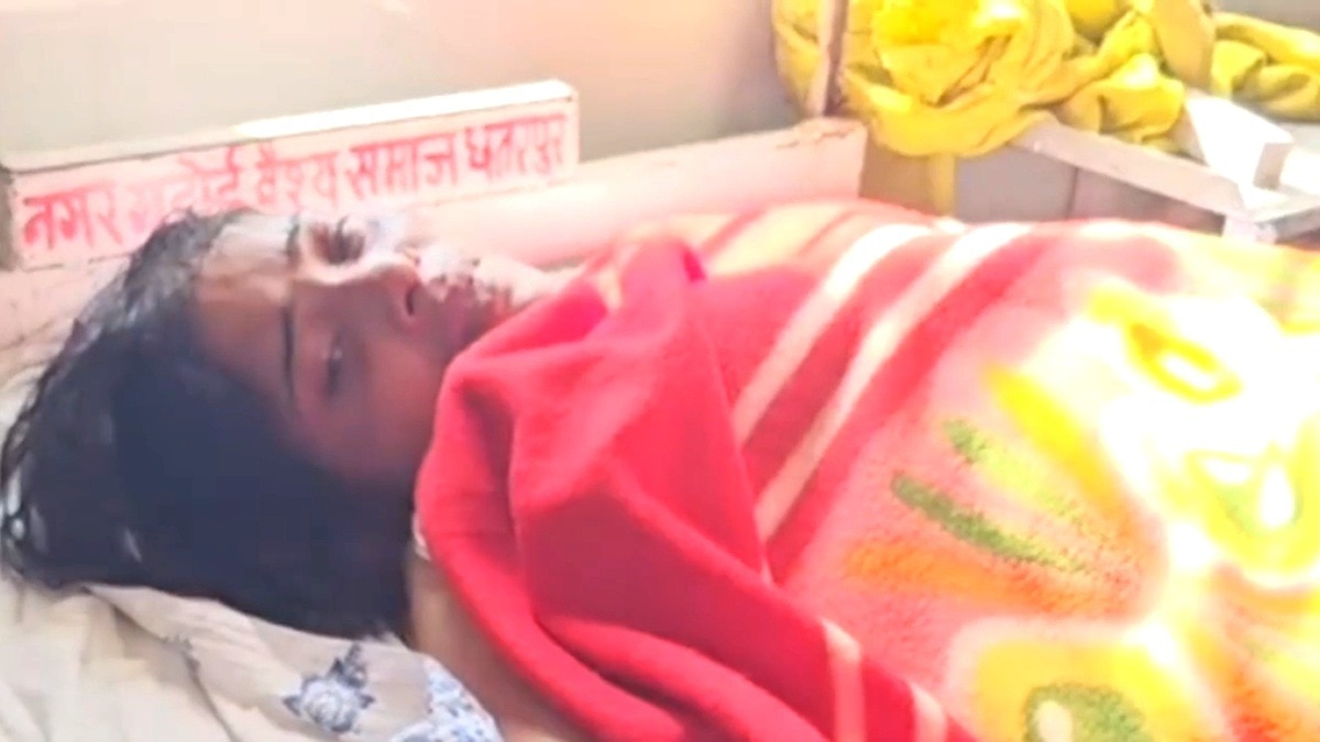 अस्पताल में भर्ती पीड़िता ने बदला बयान.(Photo:ITG)