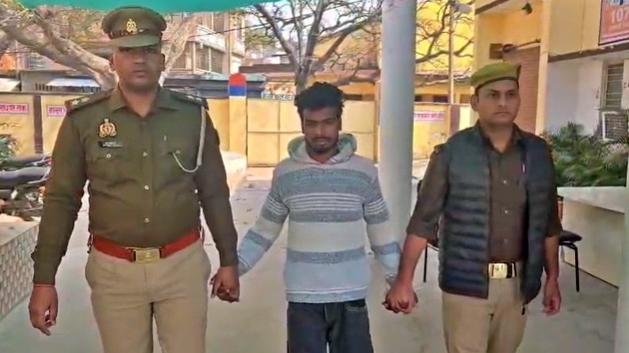 Bareilly Police arrested the rape accused (Photo- ITG)