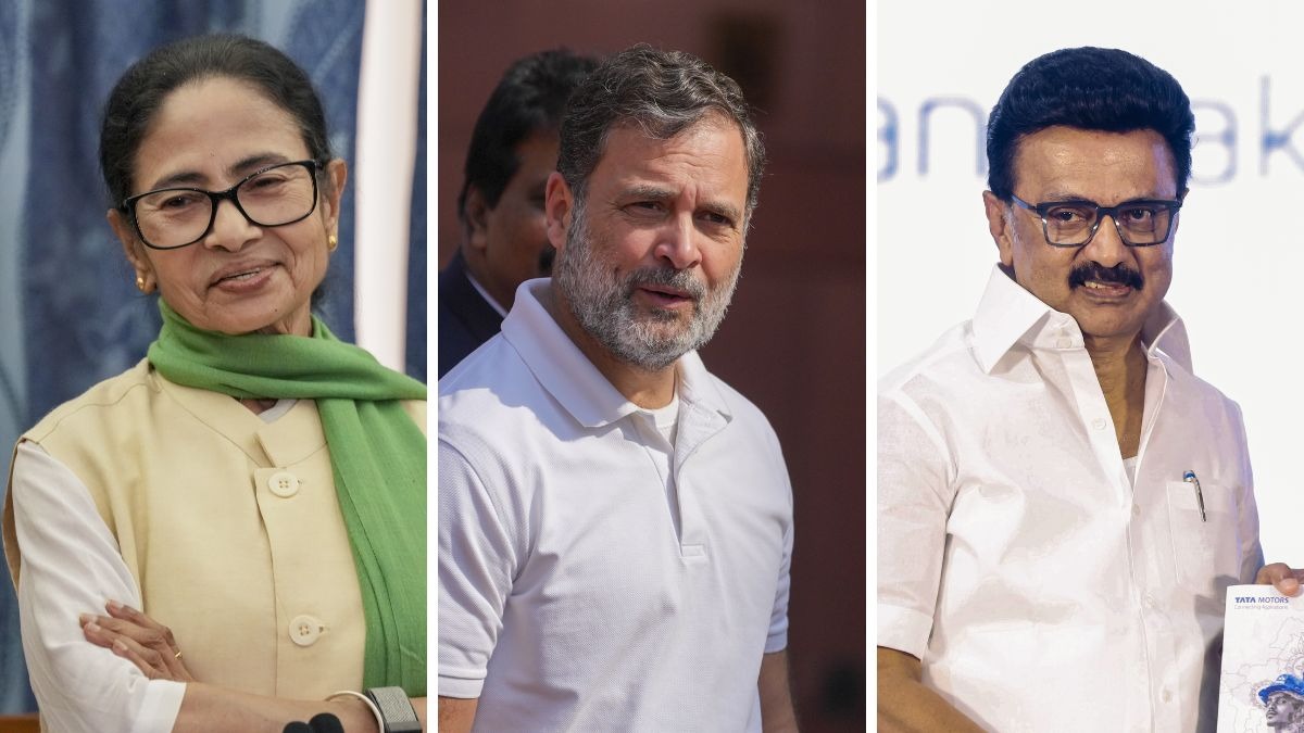 राहुल गांधी को अब ममता बनर्जी के साथ साथ एमके स्टालिन से भी चुनौती मिल सकती है. (Photo: PTI)